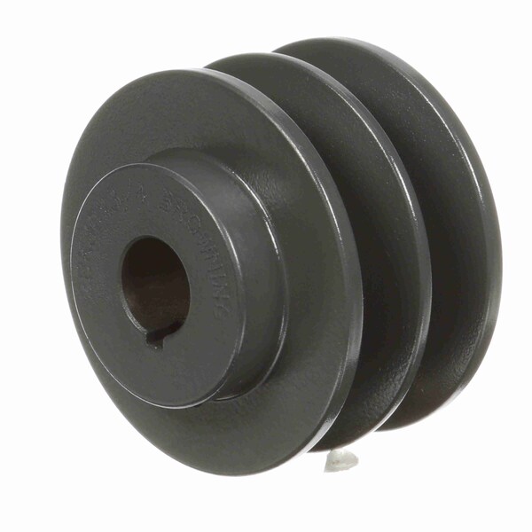 2 Groove Cast Iron Fhp - Finished Bore Sheave, 2BK30X3/4